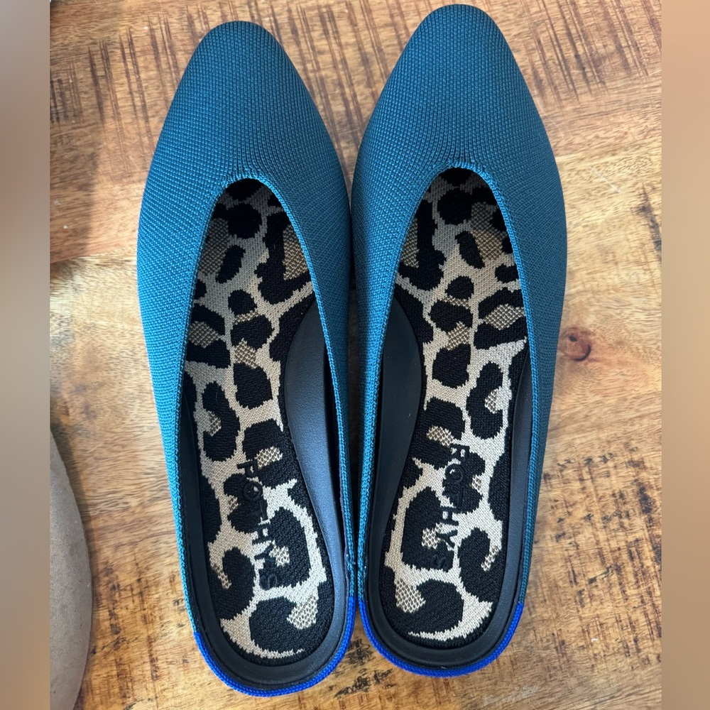 NEW IN BOX Rothy's Teal Women's Loafers